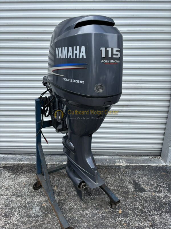Used 2007 Yamaha Four Stroke 115HP 115 HP Outboard Motor F115TXR