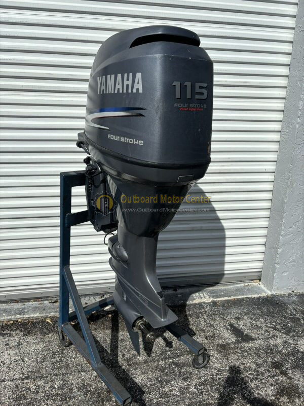 Used 2007 Yamaha Four Stroke 115HP 115 HP Outboard Motor F115TXR - Image 2