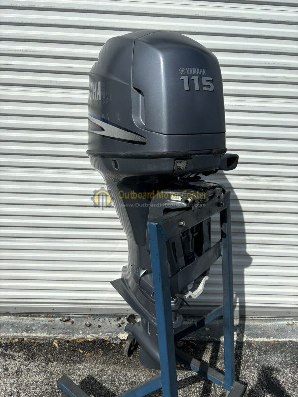 Used 2007 Yamaha Four Stroke 115HP 115 HP Outboard Motor F115TXR - Image 3