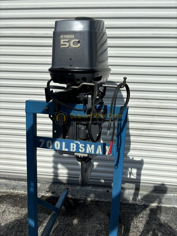 Used 2007 Yamaha Four Stroke 50HP 50 HP Outboard Motor 50TLR - Image 2
