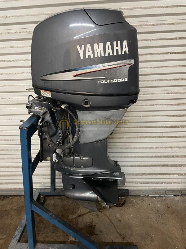 Used 2008 Yamaha Four Stroke 50HP 50 HP Outboard Motor F50TLR - Image 4