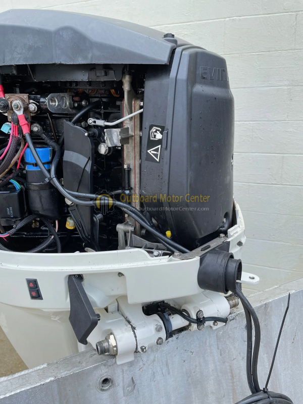 2009 Used Evinrude E-TEC 150HP 150 HP Two Stroke Outboard Motor - Image 8