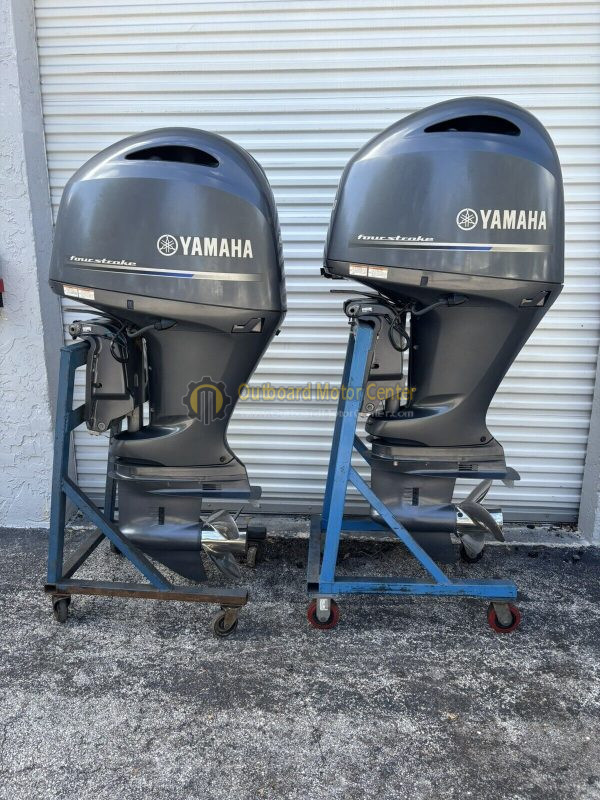 Used 20017 Pair Yamaha 200HP Four Stroke Outboard Motor - Image 3