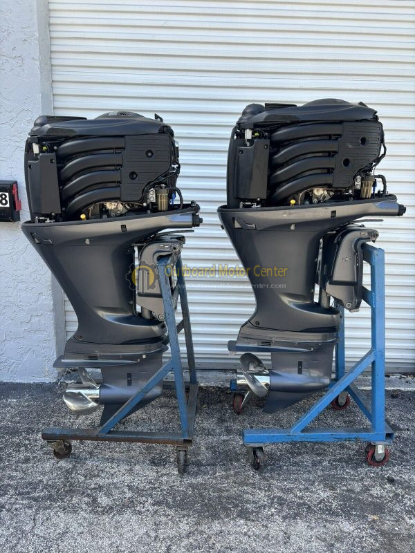 Used 20017 Pair Yamaha 200HP Four Stroke Outboard Motor - Image 4