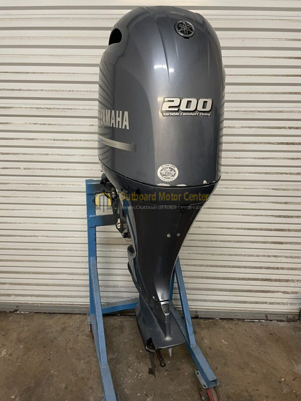 2017 Used Yamaha Four Stroke 200HP 200 HP Outboard Motor