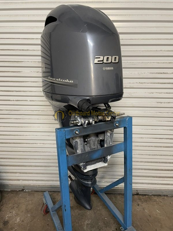 2017 Used Yamaha Four Stroke 200HP 200 HP Outboard Motor - Image 4