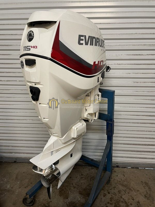 2018 Used Evinrude Two Stroke 115HP 115 HP Outboard Motor