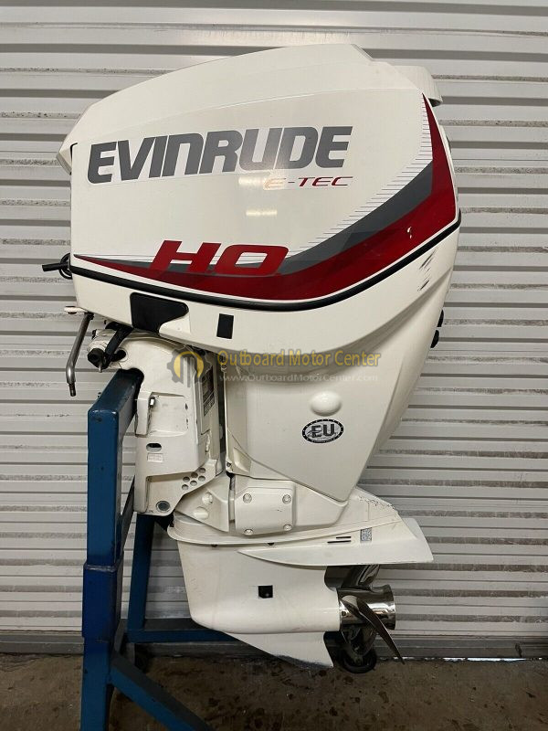 2018 Used Evinrude Two Stroke 115HP 115 HP Outboard Motor - Image 2
