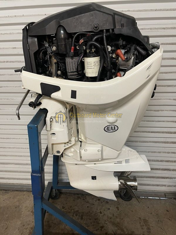 2018 Used Evinrude Two Stroke 115HP 115 HP Outboard Motor - Image 3