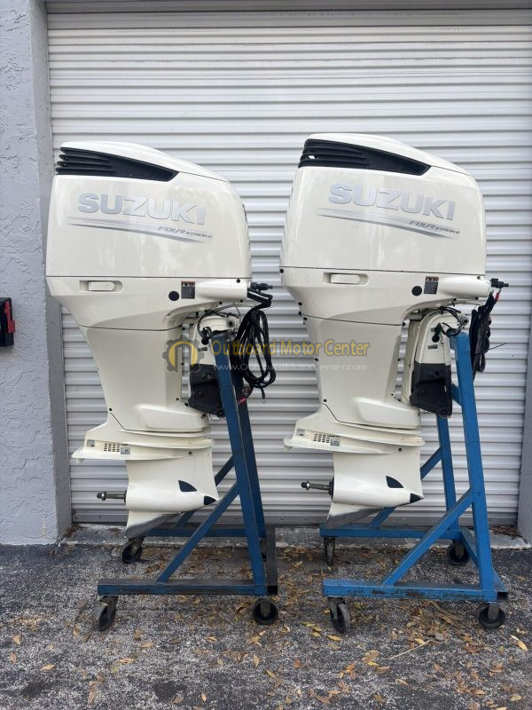 Used 2020 Pair Suzuki 300 HP Outboard Four Stroke - Image 2